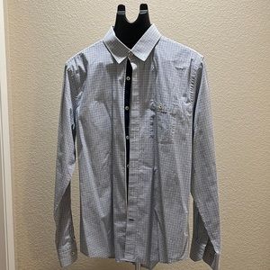 Express Fitted dress shirt ;Lg 16-16 1/2